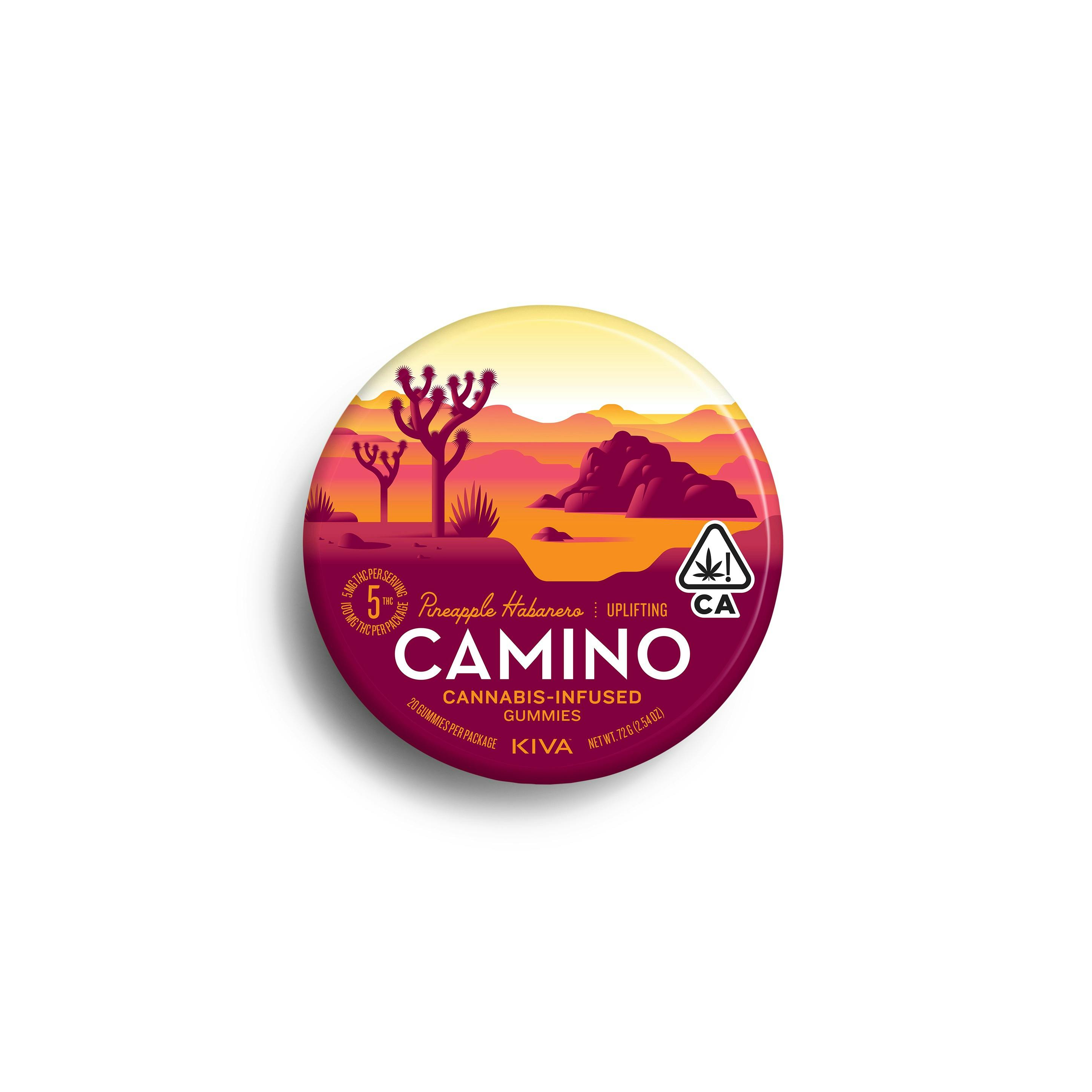 Camino - Pineapple Habanero Gummies (100mg THC)